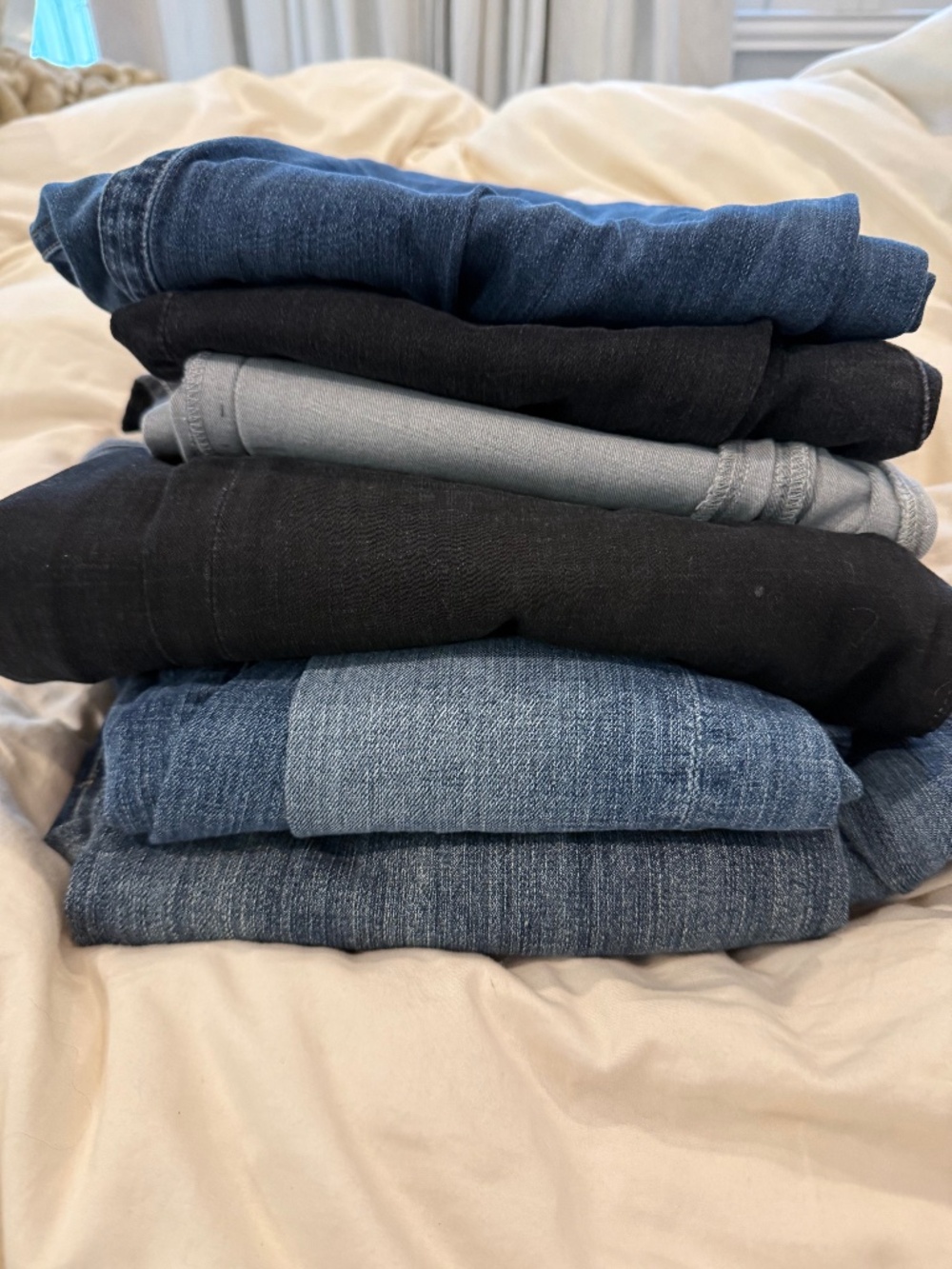 Lot of 7 pair 7 for all mankind 38